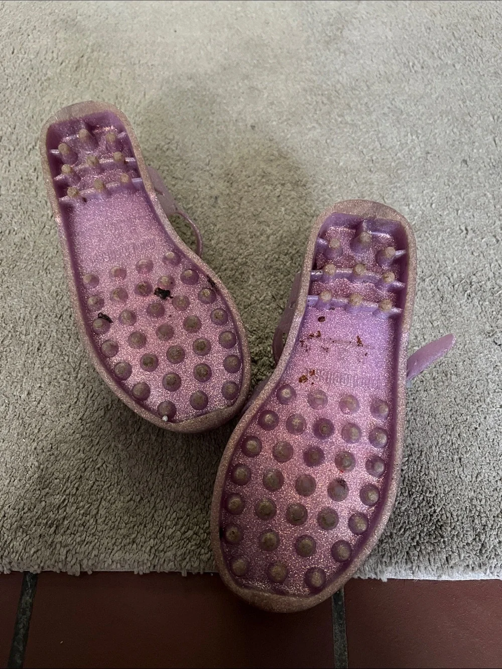 Mini Melisa Jelly Sandals, size 13
